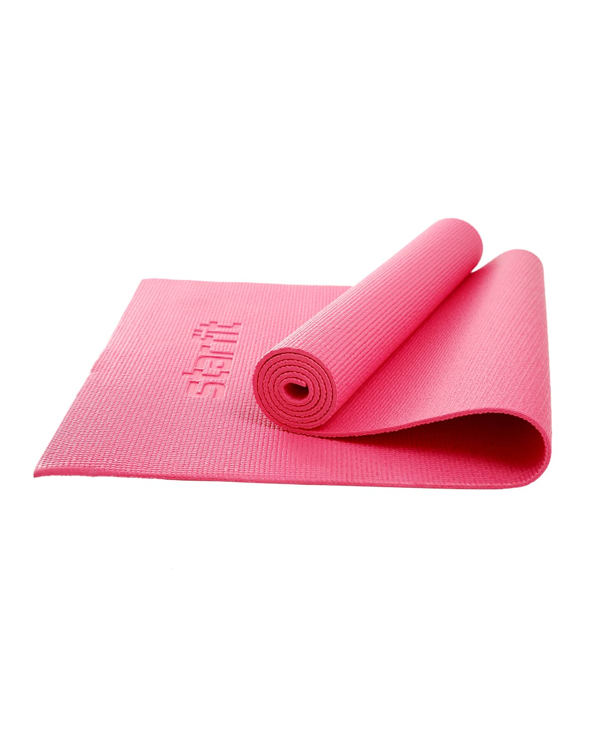 Коврик для йоги и фитнеса STARFIT Core FM-101, 173x61 см, розовый