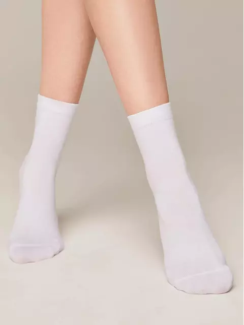 Носки женские хлопковые 24С-2СП, цвет белый