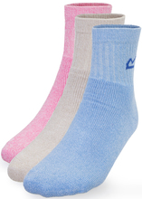 RWH017 Носки Wms 3 Socks/Box цв. розовый/голубой р.36-42
