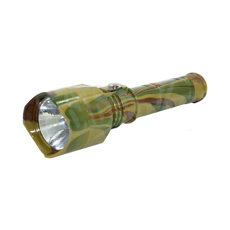 Фонарь ручной диод-1 пластик хаки  Electric Lamp JL-329