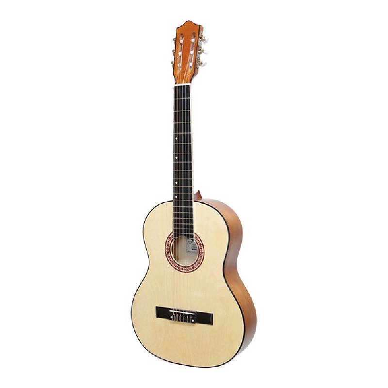 Гитара 6 струнная, M-30-N натуральный цвет, менз. 650мм, матовая