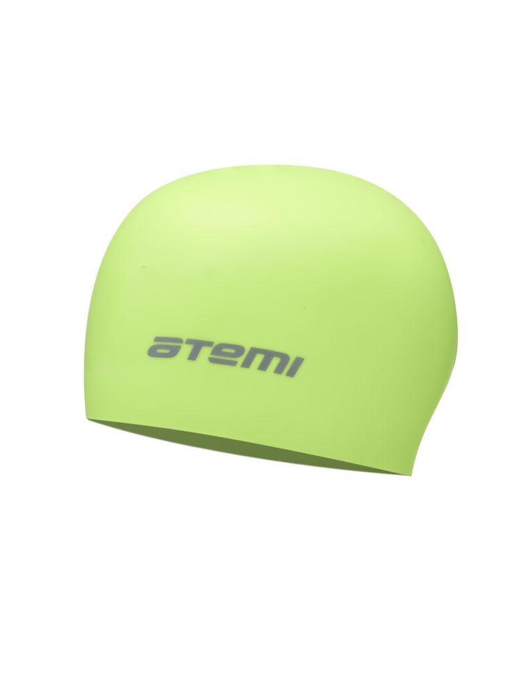 Шапочка для плавания Atemi, силикон (б/м), неоново-жёлтая, RC305