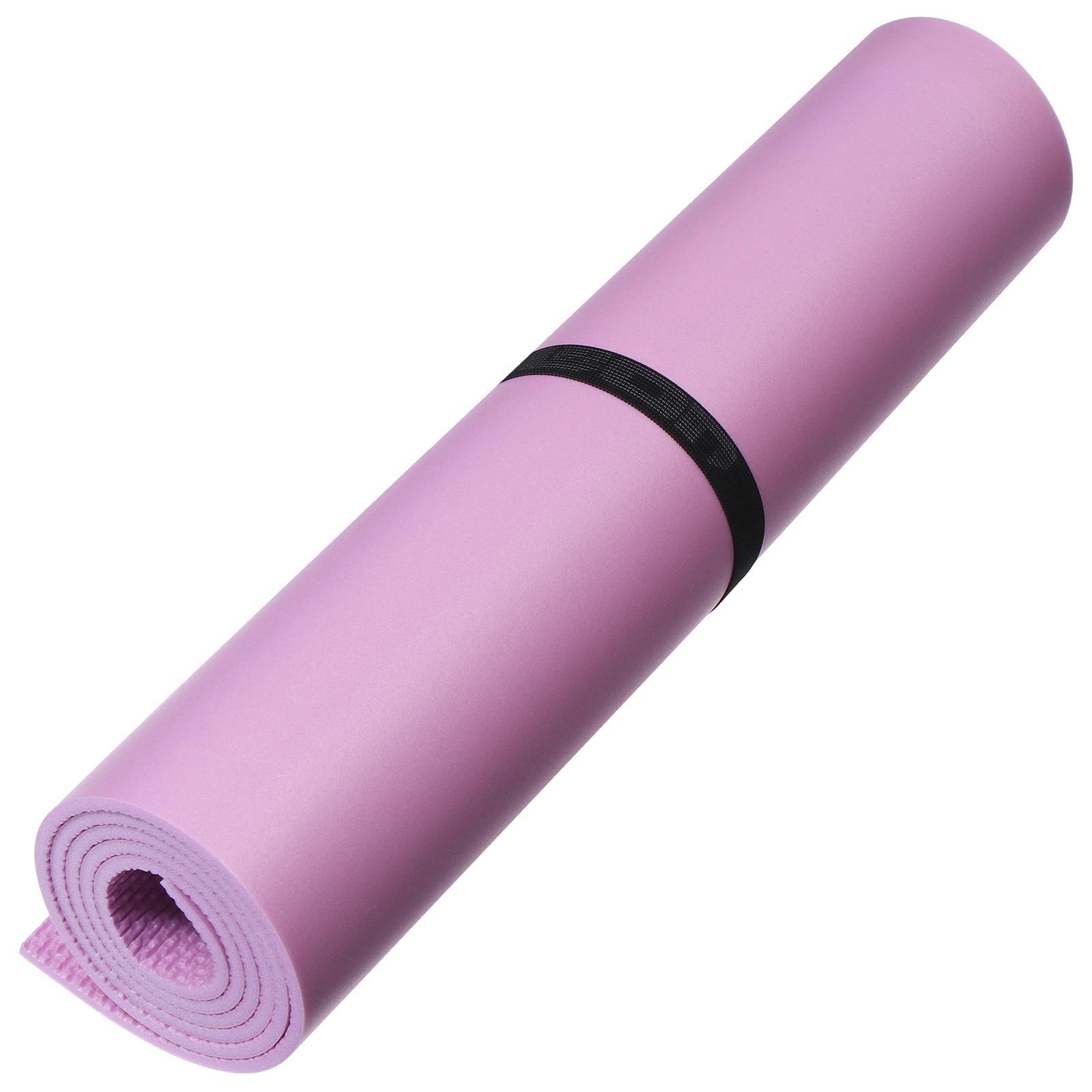 Коврик Fitness, 140х50х0.5 см, цвет светло-розовый 6912811