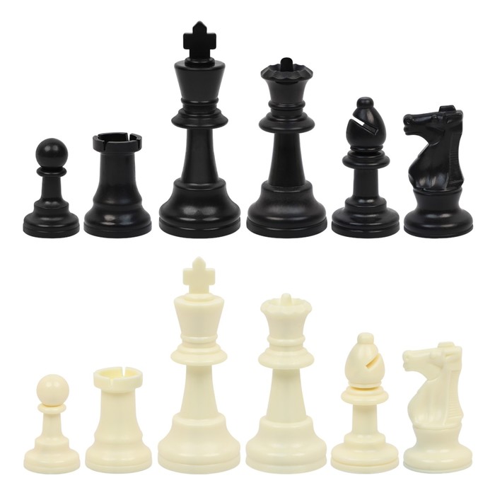 Шахматные фигуры турнирные Leap, 34 шт, полипропилен 7673968