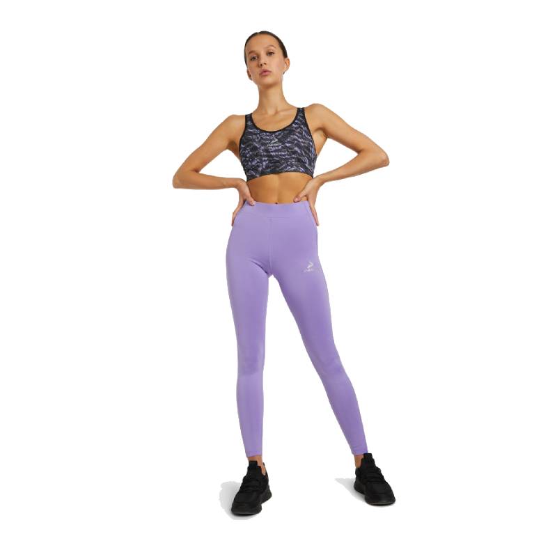 122317-V1 Легинсы для бега женские Women's running leggings, цв. лавандовый